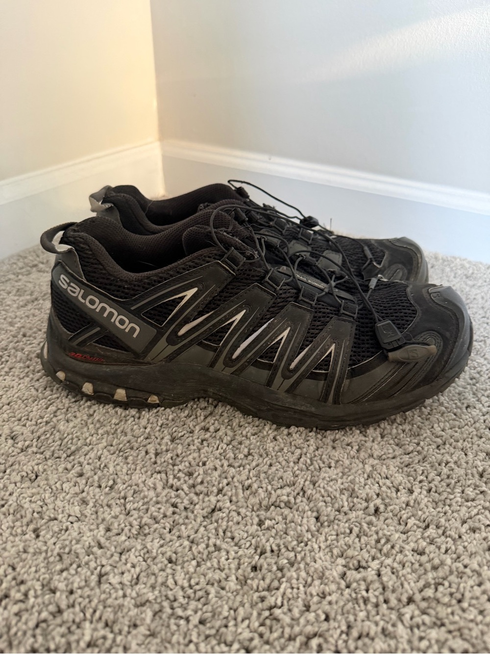 Black Salomon XA Pro 3D Trail Running Shoe Size Men's 11